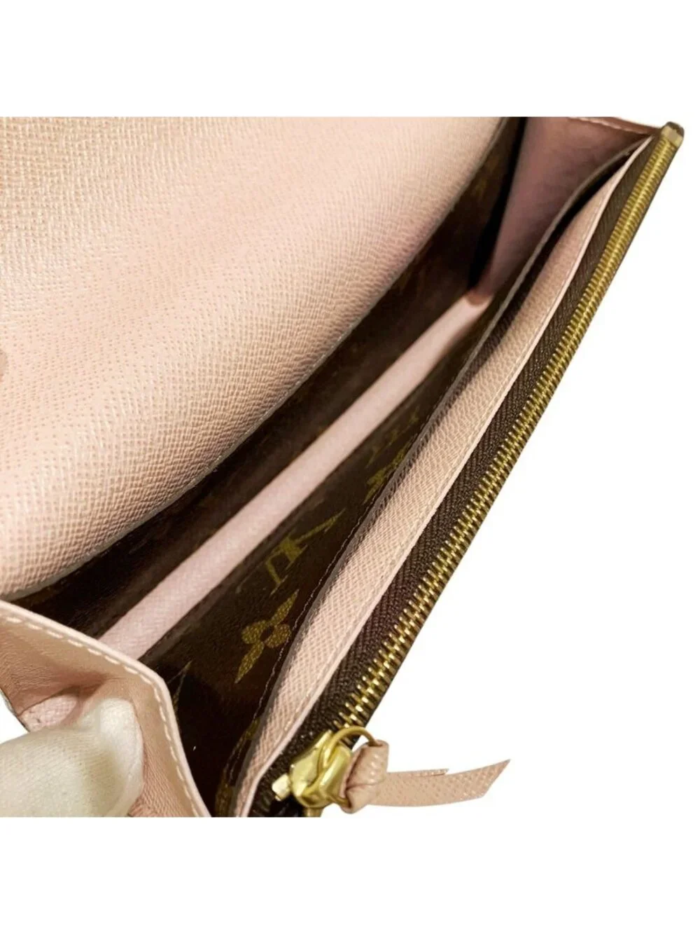 Louis Vuitton Portefeuille Emily Monogram Wallet Canvas